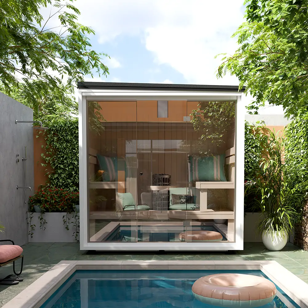 Pure Finnish sauna crafted for joyful living